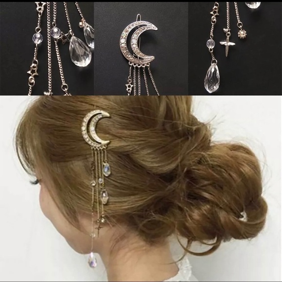 Super Elegant Embellished Hairpin to Enhance your Casual or Night Our Hair look main image 9